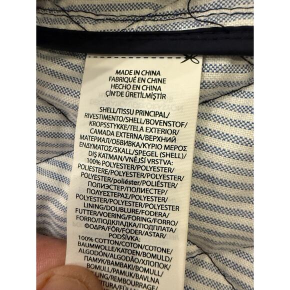 Ralph Lauren Womens Navy 2020 PGA Harding Park Quilted Button Full Zip Vest XL - Picture 9 of 12